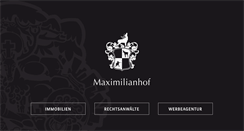 Desktop Screenshot of maximilianhof.at